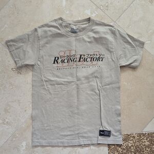 Illest Racing Factory Beige T-Shirt SZ Small